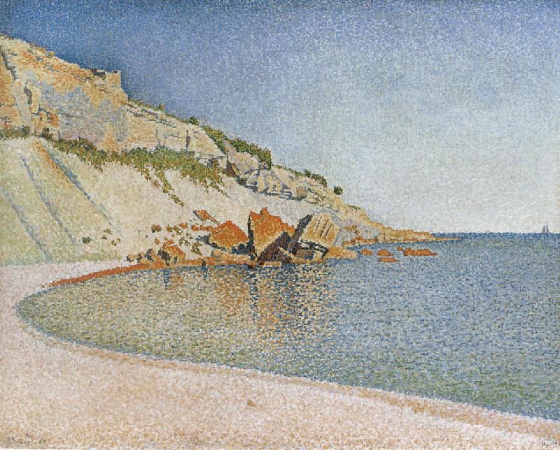 Paul Signac cap lombard cassis opus oil painting image